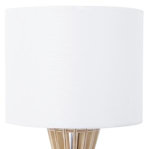 Bílá stolní lampa CARRION