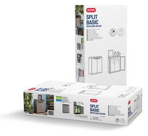 Split Cabinet Basic Recyklační koš - šedý KETER 9736