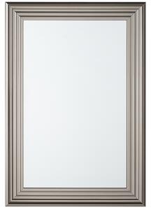 Zrcadlo CHATAIN 61 cm 91 cm Stříbrná