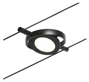 Paulmann 94418 - SADA 5xLED/4,5W Kompletní lankový systém ROUNDMAC 230V černá