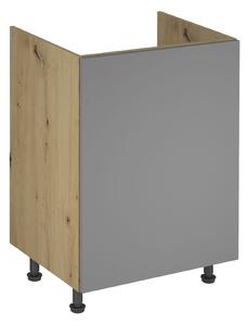 Dolní dřezová skříňka D60Z (P/L) Langen Zvolte možnost: Dvířka Beige