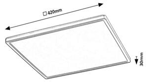 Rabalux 2291 - LED RGB Stmívatelné stropní svítidlo RASMUS LED/22W/230V + DO