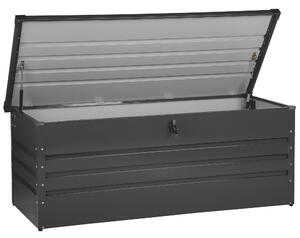 Úložný box CEBROSA 165 cm 70 cm Kov Grafitově šedá