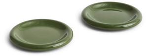 Talíř Barro Plate Green Ø 18 cm – set 2 ks
