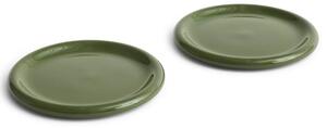 Talíř Barro Plate Green Ø 24 cm – set 2 ks