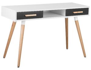 Pracovní stůl FRISCO 120 cm 45 cm se zásuvkami Šedá