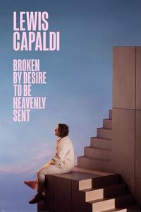 Plakát, Obraz - Lewis Capaldi - Broken By Desire