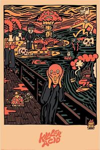 Plakát, Obraz - Killer Acid - Edvard Munch Scream