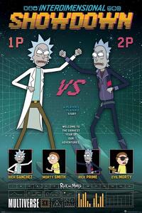 Plakát, Obraz - Rick and Morty - Showdown