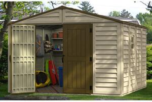 Zahradní domek Duramax WoodBridge Plus 13 m² + podlahová konstrukce (model 40234 -10x13´)