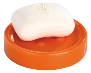 WENKO Miska na mýdlo POLARIS pomerančová 3x11x11 cm