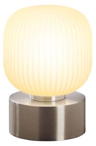 LIVARNO home Stolní LED lampa (drážkované sklo) (100357117002)