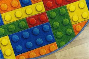 Dětský koberec Klocki, vícebarevný
