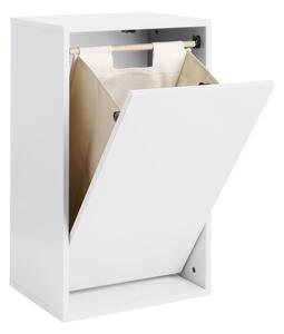 Bílý nástěnný koš na prádlo Laundry Box – ReCollector