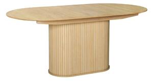 Rozkládací jídelní stůl s přídavnou deskou v dekoru dubu 95x180 cm Nola – Unique Furniture