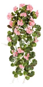 Umělá květina Geránium popínavé růžové venkovní, 80cm