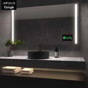 SMART Zrcadlo do koupelny s LED osvětlením M4 premium + SmartScreen with Google Chromecast