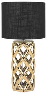 Stolní lampa SELJA Keramika Zlatá
