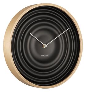 Nástěnné hodiny Scandi Ribble malé 31cm černá Karlsson (Barva-černá)