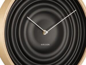 Nástěnné hodiny Scandi Ribble malé 31cm černá Karlsson (Barva-černá)