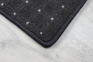 Condor Carpets Běhoun na míru Udinese antracit - šíře 60 cm