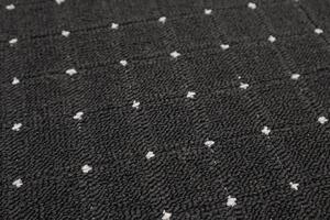 Condor Carpets Kusový koberec Udinese antracit - 80x150 cm