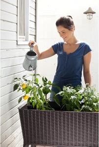 Květináč EASY GROW, 114 x 49,3 x 75,7 cm hnědý KETER 230297