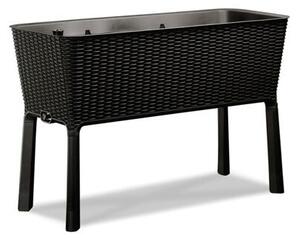 Květináč EASY GROW, 114 x 49,3 x 75,7 cm hnědý KETER 230297