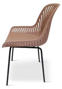 Texim GABI - sada designových židlí - růžová