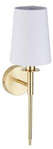Endon 92955 - Nástěnná lampa 1xE14/6W/230V bílá/zlatá