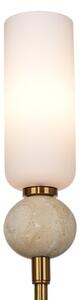 ITALUX WL-95331-1-BRSS - Nástěnná lampa SANTOS 1xG9/40W/230V zlatá