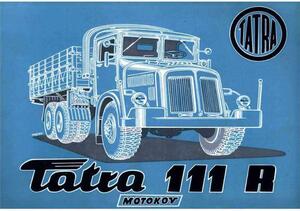 Tatra 111 R Motokov - ceduľa 29cm x 20cm Plechová tabuľa