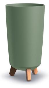 Prosperplast Květináč GRACIA TUBUS SLIM 19,5cm zemitě zelený