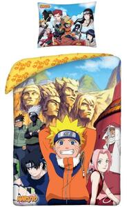 Bavlněné ložní povlečení Naruto - motiv The Hidden Leaf Village - 100% bavlna - 70 x 90 cm + 140 x 200 cm
