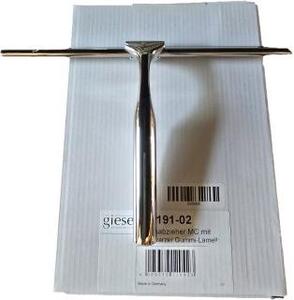 GIESE 31191-02 Stěrka na sklo s šedým okrajem GIESE # 31191 verchr