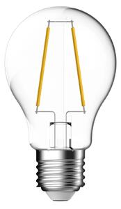 LED žárovka NORDLUX Filament, E27 2,1 až 7,8 W, 2700 K Varianta: 2,1 W=25 W, Ø 60 x 104 mm, E27, 250 lm, čirá