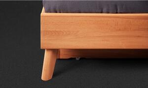 Dvoulůžková postel z bukového dřeva 160x200 cm Greg - The Beds