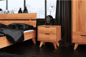 Dvoulůžková postel z bukového dřeva 140x200 cm Greg 2 - The Beds