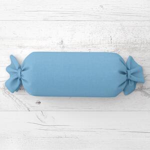 Biante Polštář válec bonbon Rongo RG-100 Světle modrý 15x40 cm