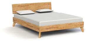 Dvoulůžková postel z dubového dřeva 140x200 cm Greg 1 - The Beds