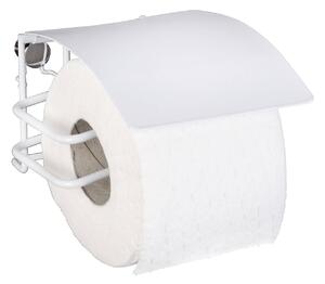 WENKO Držák WC papíru BEZ VRTÁNÍ Classic Plus bílý 9x13x14 cm