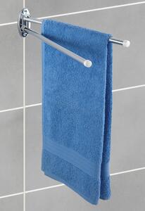 WENKO Věšák na ručníky BASIC chrom 10x5x41 cm