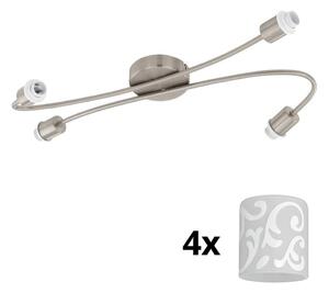 Eglo - LED Bodové svítidlo MY CHOICE 4xE14/4W/230V chrom/bílá