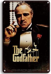 Ceduľa The Godfather Vintage style 30cm x 20cm Plechová tabuľa