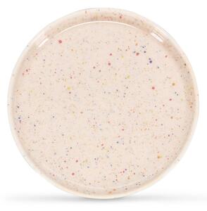 Béžový dezertní porcelánový talíř ø 20,5 cm Fika – ONA