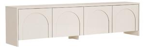 Krémový TV stolek 180x45x32 cm Aurelia – Kalune Design