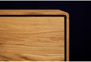 Nízká komoda z dubového dřeva 134x63 cm Greg - The Beds