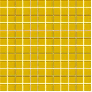 Skleněná mozaika Premium Mosaic žlutá 30x30 cm lesk MOS25YE