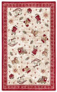 Villeroy & Boch Kusový koberec Toy's delight se střiženým vlasem 106217 Red, Multicolor, 50x80, červená, obývací pokoj