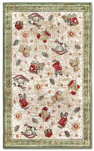 Villeroy & Boch Kusový koberec Toy's delight se střiženým vlasem 106218 Green, Multicolor, 50x80, zelená, obývací pokoj